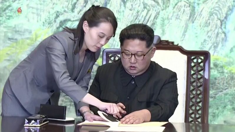 Vlivná Kimova sestra má plány s Japonskem